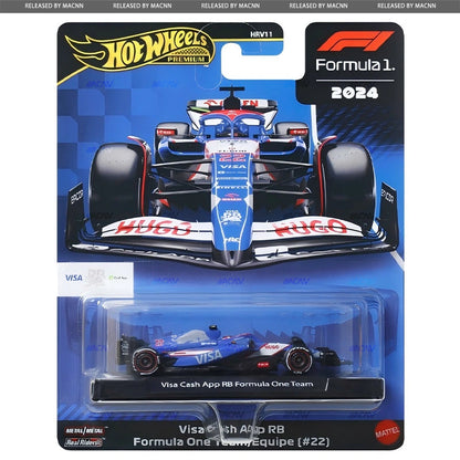 Hot Wheels Formula 1 Premium H Case - Mercedes, McLaren, Red Bull Racing & VCARB (Visa Cash App Racing Bulls) 2025 F1