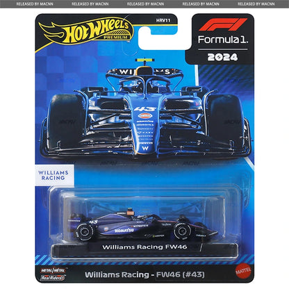 Hot Wheels 1:64 F1 Racing Premium Mix 2G Assortment – McLaren, Williams and KICK Sauber Formula 1 2025