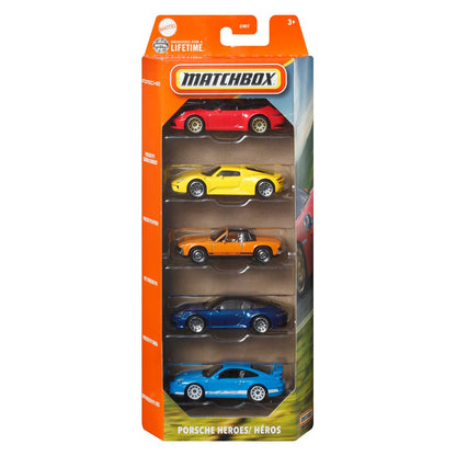 Matchbox Car Collection 5-Pack 2025 Mix 4 Vehicle Case of 12