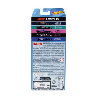 Hot Wheels Formula 1 Vehicle 5-Pack - 2025 Livery F1