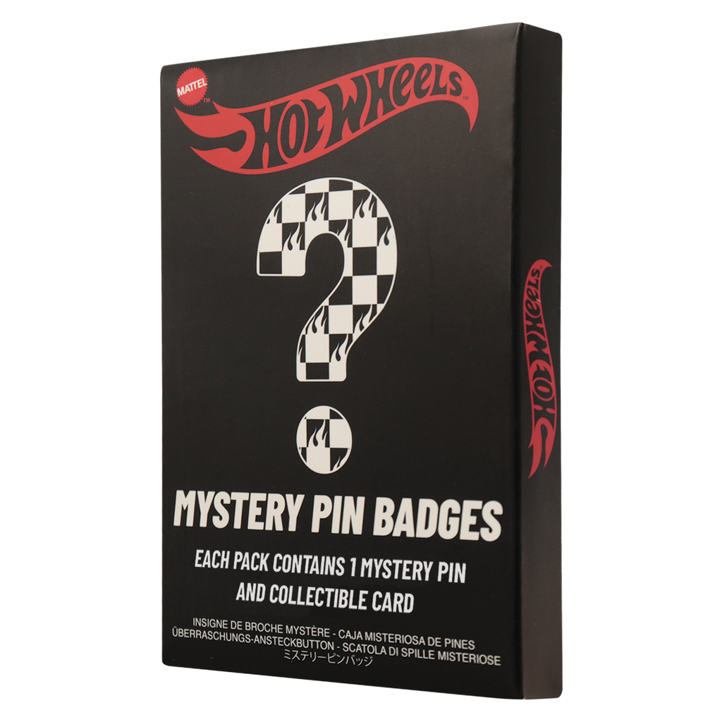 Hot Wheels - Mystery Pin Badges CDU Containing 12 Packs