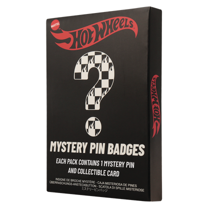 Hot Wheels - Mystery Pin Badges CDU Containing 12 Packs