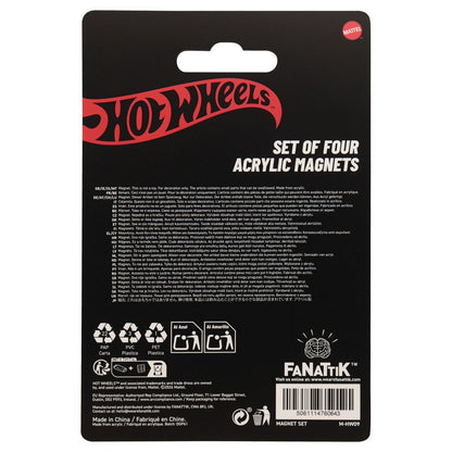 Hot Wheels - Set of Four Location Magnets