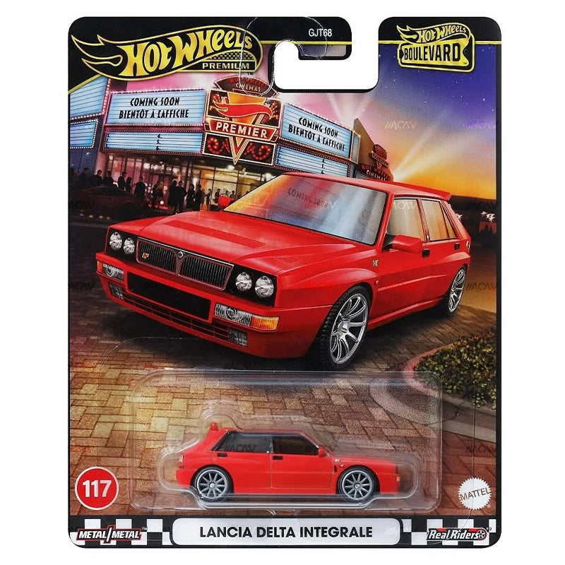 Illustrative Hot Wheels Boulevard premium card – exact models vary