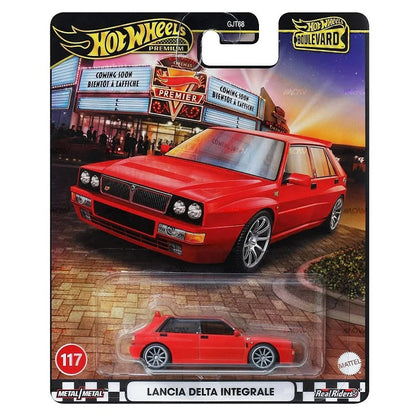 Illustrative Hot Wheels Boulevard premium card – exact models vary