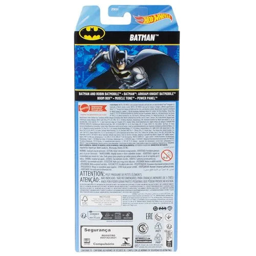 Hot Wheels Batman 2027 5-pack back packaging