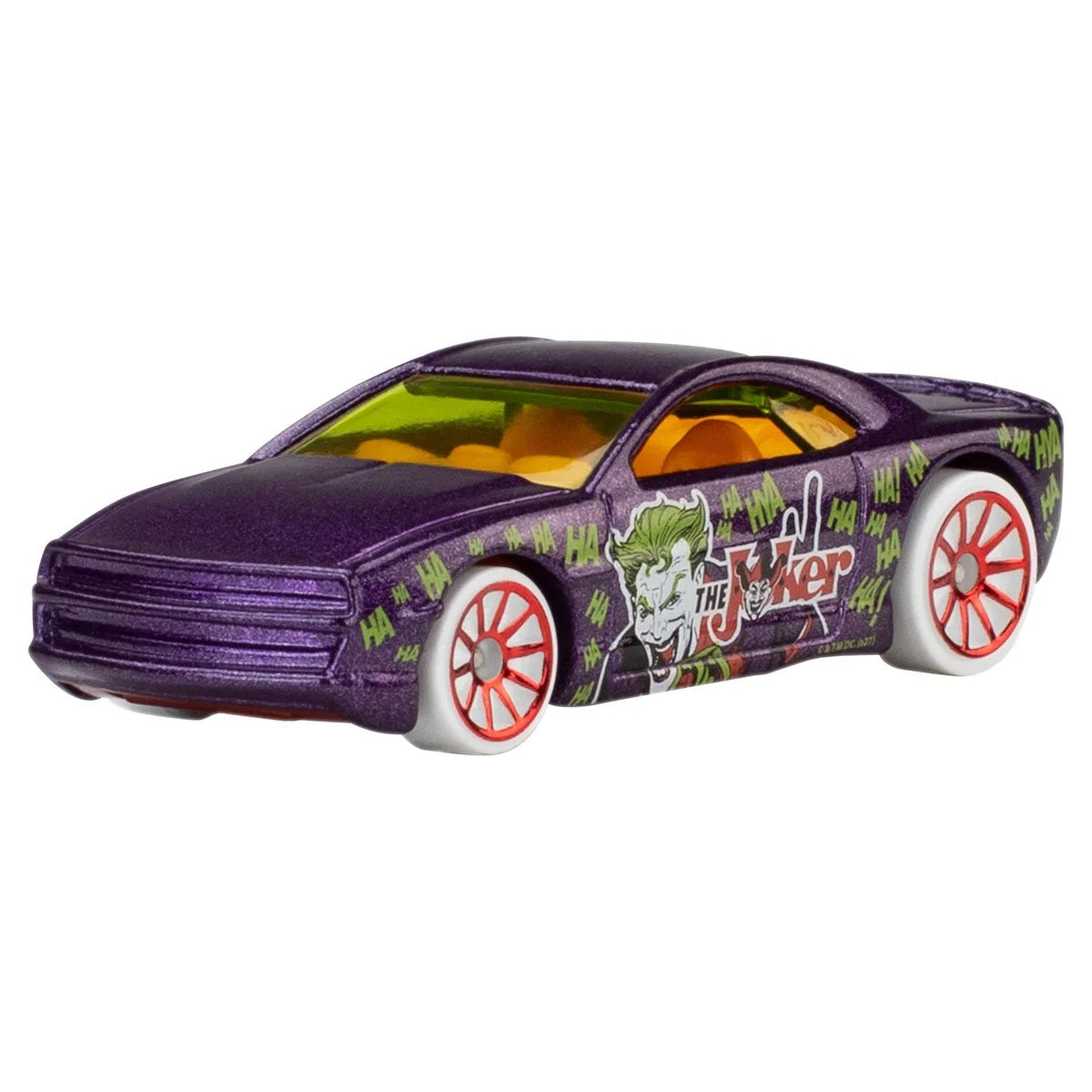 Hot Wheels Batman 2027 Joker themed vehicle
