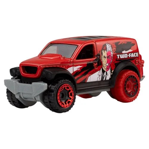 Hot Wheels Batman 2027 Two-Face themed vehicle