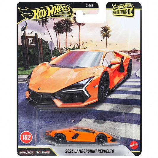 Hot Wheels Boulevard 2026 2023 Lamborghini Revuelto number 162 premium diecast
