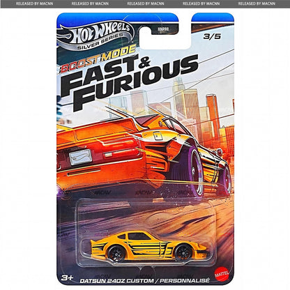 Hot Wheels Fast & Furious Boost Mode Datsun 240Z Custom JPP30