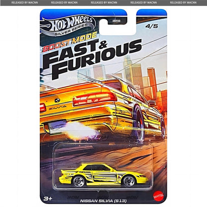 Hot Wheels Fast & Furious Boost Mode Nissan Silvia S13 JPP31