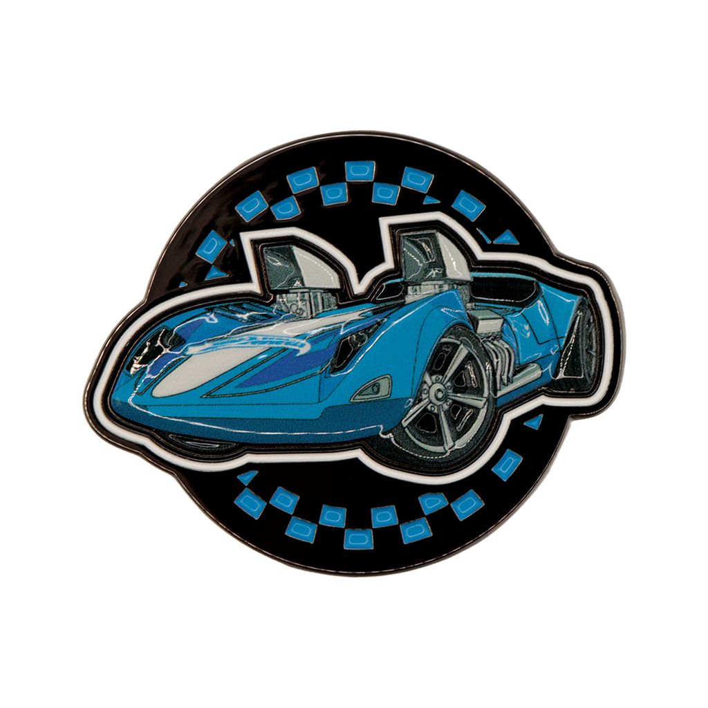 Hot Wheels - Mystery Pin Badges CDU Containing 12 Packs