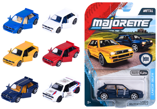 Majorette Lancia Delta Integrale Series Complete Set of 6 1:64