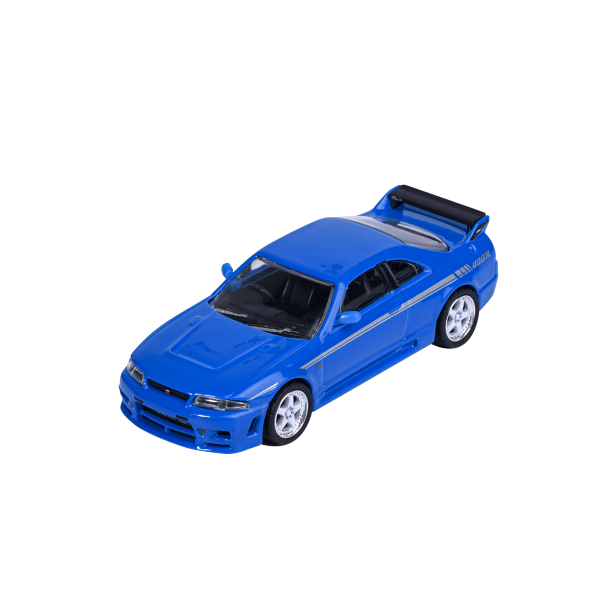 Majorette Collection Series 6 1996 Nissan Skyline R33 Nismo 400R Blue 1:64 model detail MJ82119