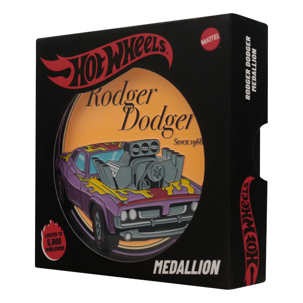 Hot Wheels - Limited Edition Rodger Dodger Medallion