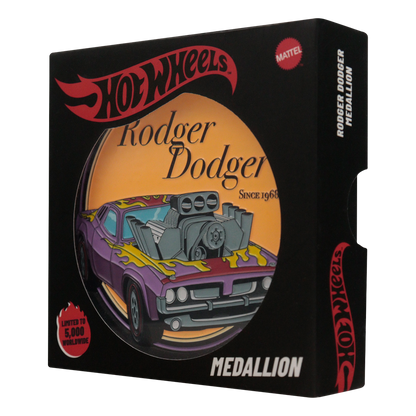 Hot Wheels - Limited Edition Rodger Dodger Medallion