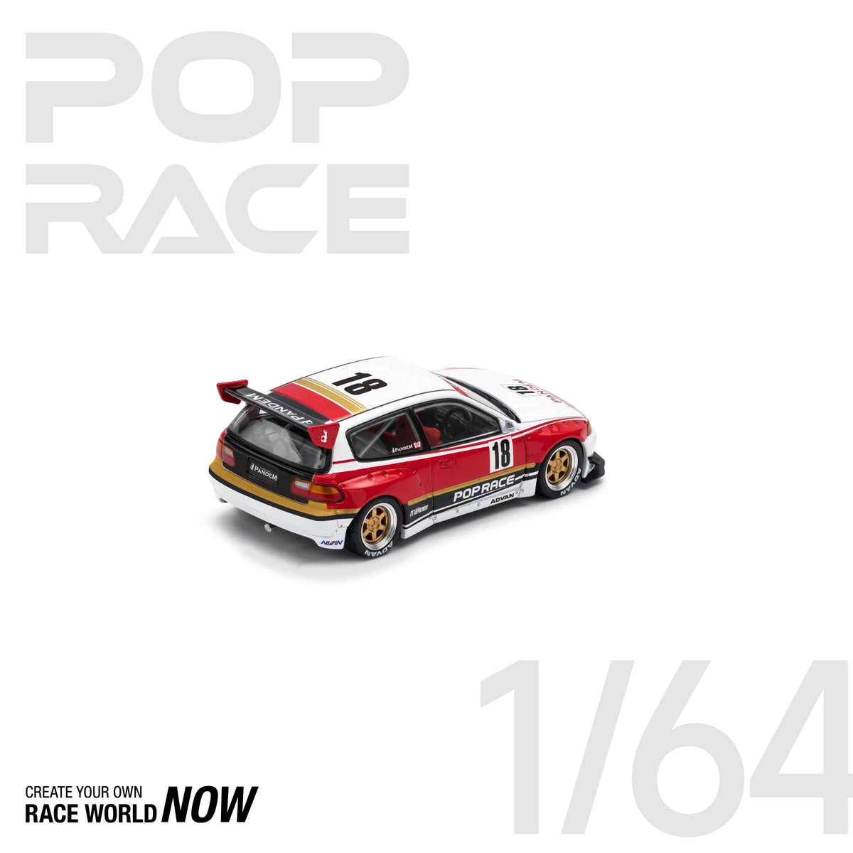 Pop Race PR640633 1:64 model, supplier profile photograph; one model supplied