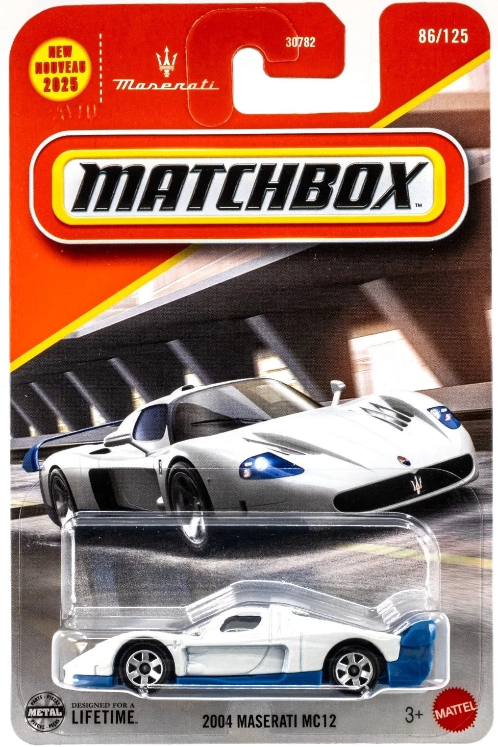 Matchbox Car Collection 2025 Mix 8H Vehicles Long Card