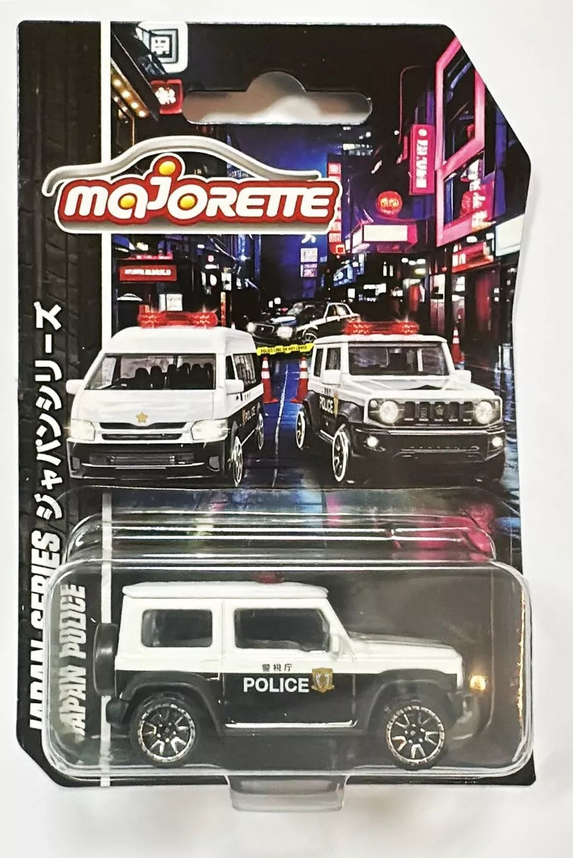 Majorette Japan Series - Japan Police - Suzuki Jimny or Toyota Hi-Ace
