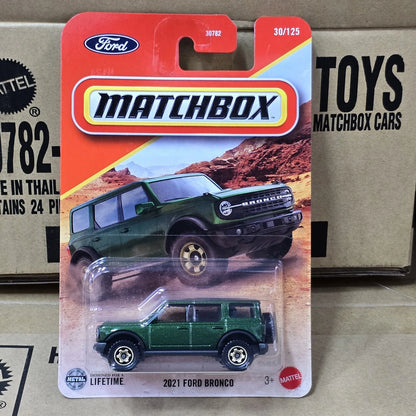 Matchbox Car Collection 2025 Mix 8H Vehicles Long Card