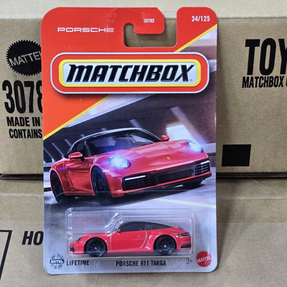 Matchbox Car Collection 2025 Mix 8H Vehicles Long Card