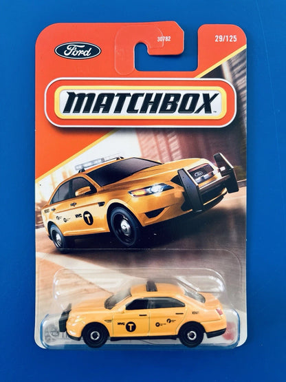 Matchbox Car Collection 2025 Mix 8H Vehicles Long Card