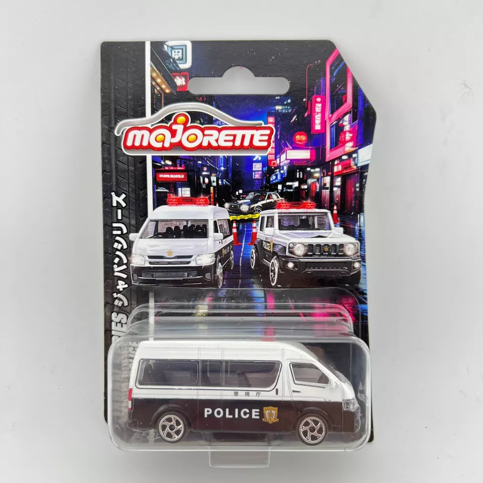 Majorette Japan Series - Japan Police - Suzuki Jimny or Toyota Hi-Ace