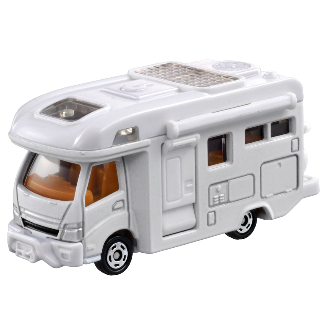 Tomica No.24 Camping Car model, front three-quarter view