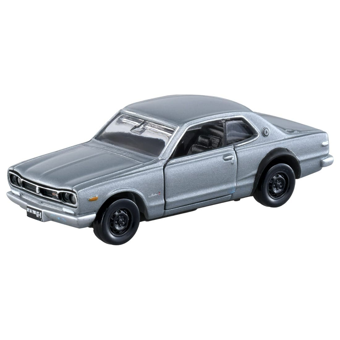 Tomica Premium No.34 Nissan Skyline GT-R (KPGC10) 1:61 model, front three-quarter view