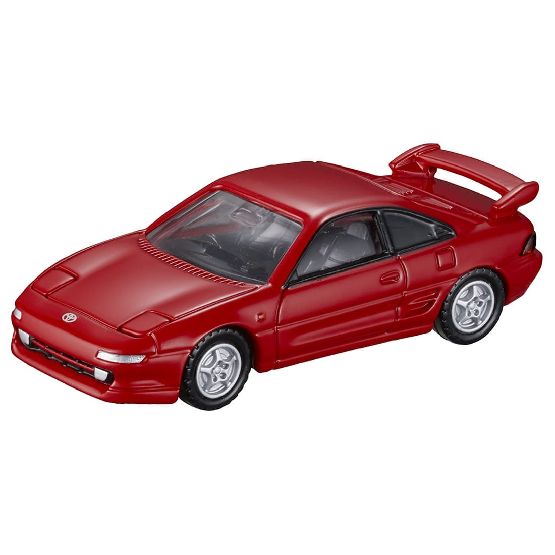 Tomica Premium No.42 Toyota MR2 (SW20) 1:60 model, front three-quarter view