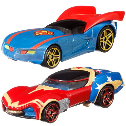 DC Hot Wheels Character Car 2023 Mix 4 Hot Match Collectables