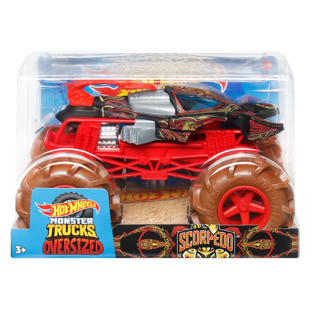 Hot Wheels Monster Trucks 1:24 Scale 2023 Mix 12 – Hot Match Collectables