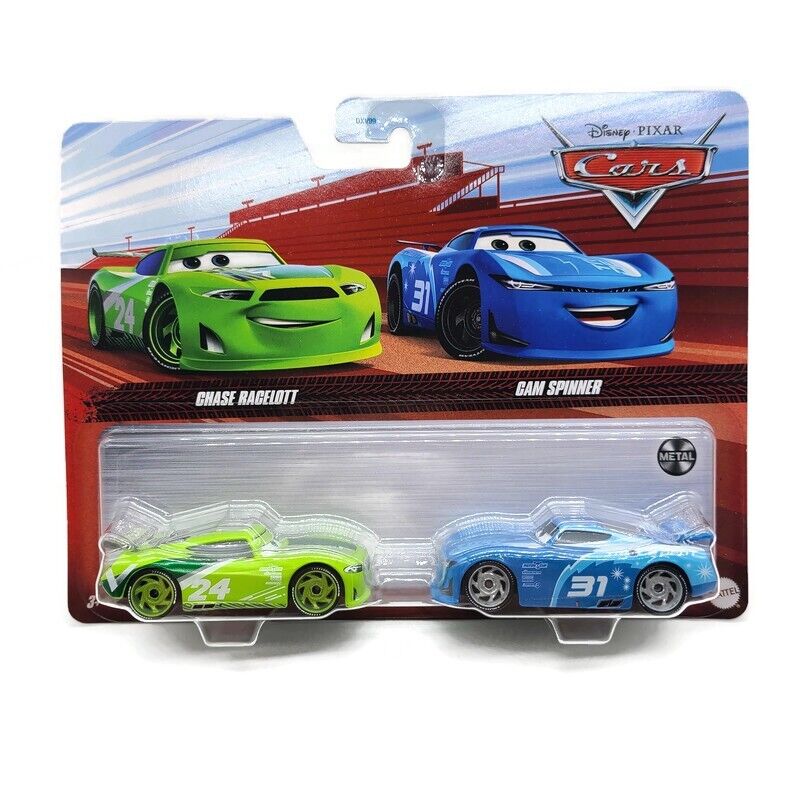 Disney Pixar The World of Cars Race Official Tom & Lightning McQueen 2 Pack