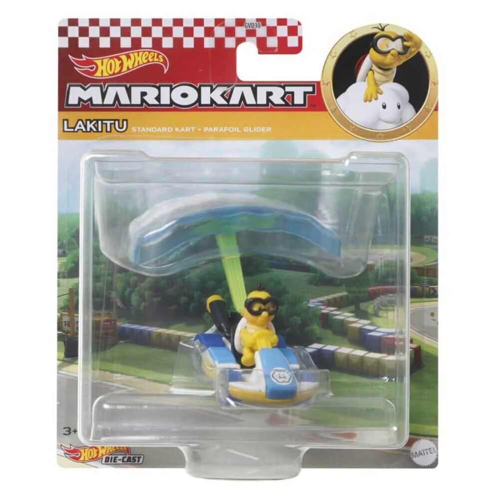 Mario Kart Hot Wheels Gliders Mix 3 2022 Vehicle Case of 8